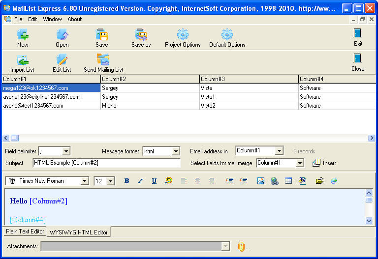 Mailing List Express latest version - Get best Windows software