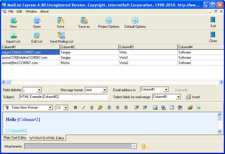 Mailing List Express Latest Version Get Best Windows Software