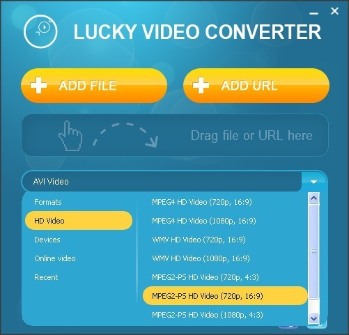 Lucky Video Converter. Приложение get Lucky.