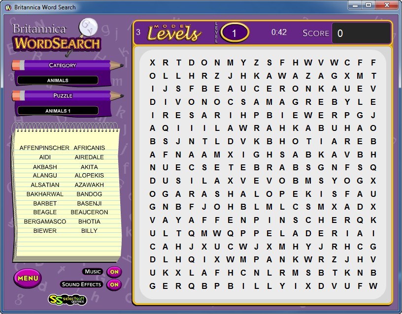 Britannica Word Search - Screenshot #3