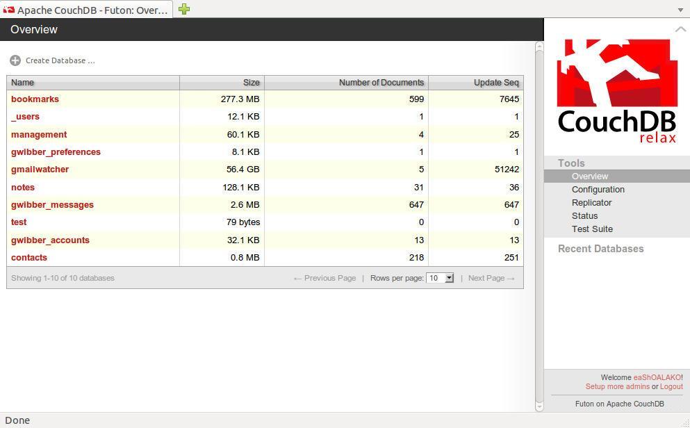 Apache CouchDB - Screenshot #4