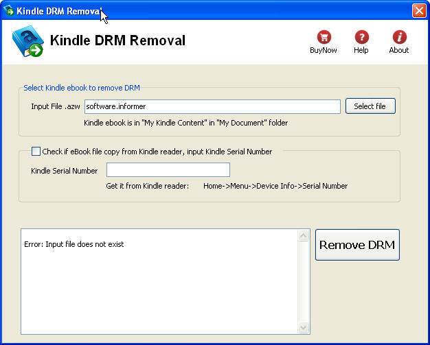 download the new version for ipod Kindle DRM Removal 4.23.11020.385