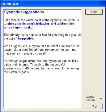 Hypnotisation Tools HypnoTutor download for free - SoftDeluxe