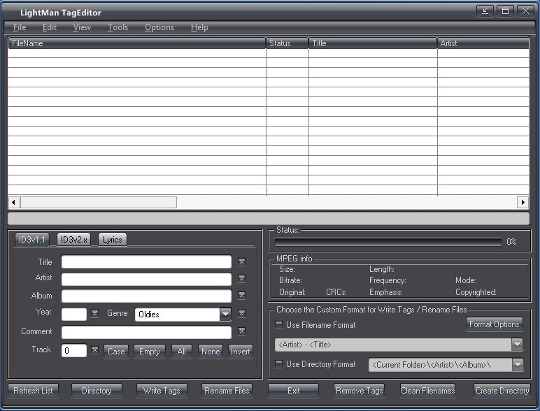 LightMan TagEditor latest version - Get best Windows software
