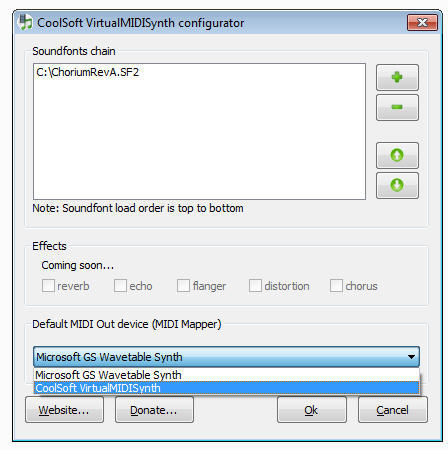CoolSoft VirtualMIDISynth - Screenshot #15