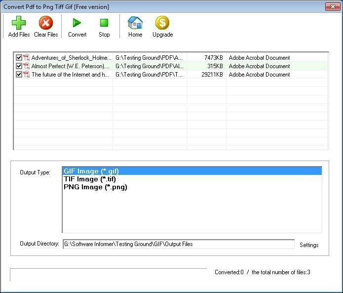 Convert Pdf to Png Tiff Gif - Screenshot #3