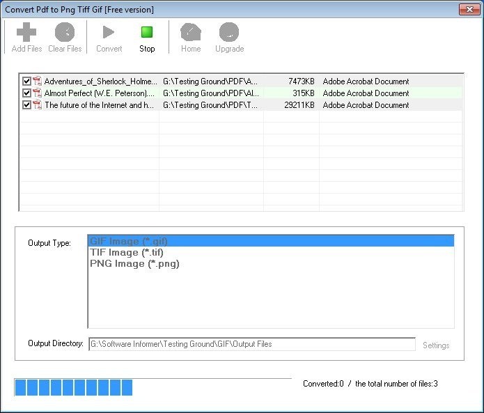 Convert Pdf to Png Tiff Gif - Screenshot #1
