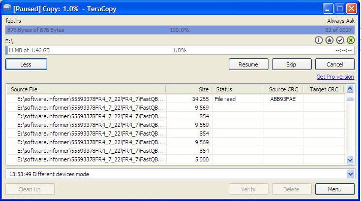 TeraCopy - Screenshot #12