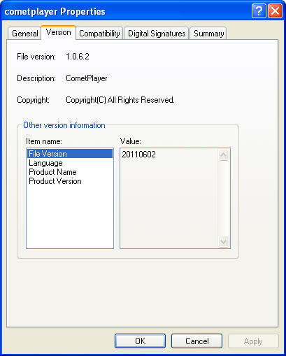 CometPlayer - Screenshot #5