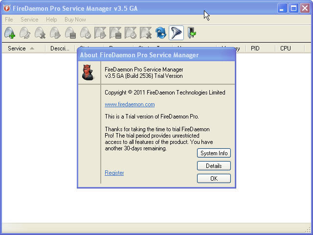 FireDaemon Pro latest version - Get best Windows software