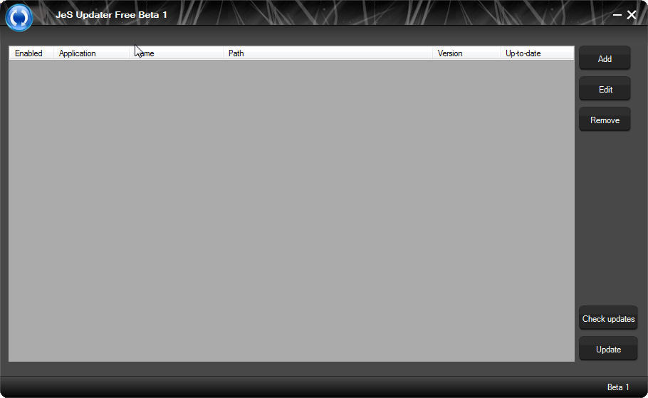 JeS Updater - Screenshot #1