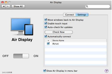 Air Display - Screenshot #8