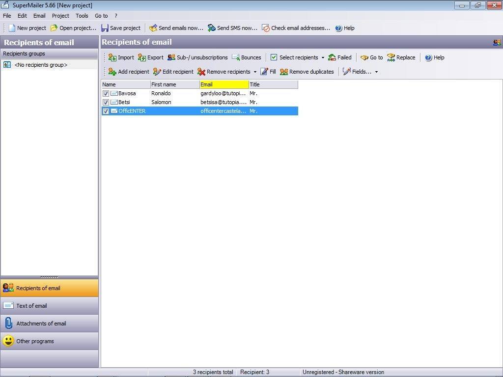 SuperMailer - Screenshot #12