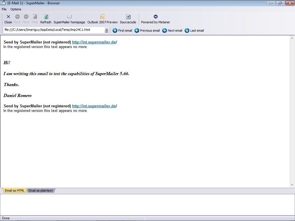 SuperMailer - Screenshot #11