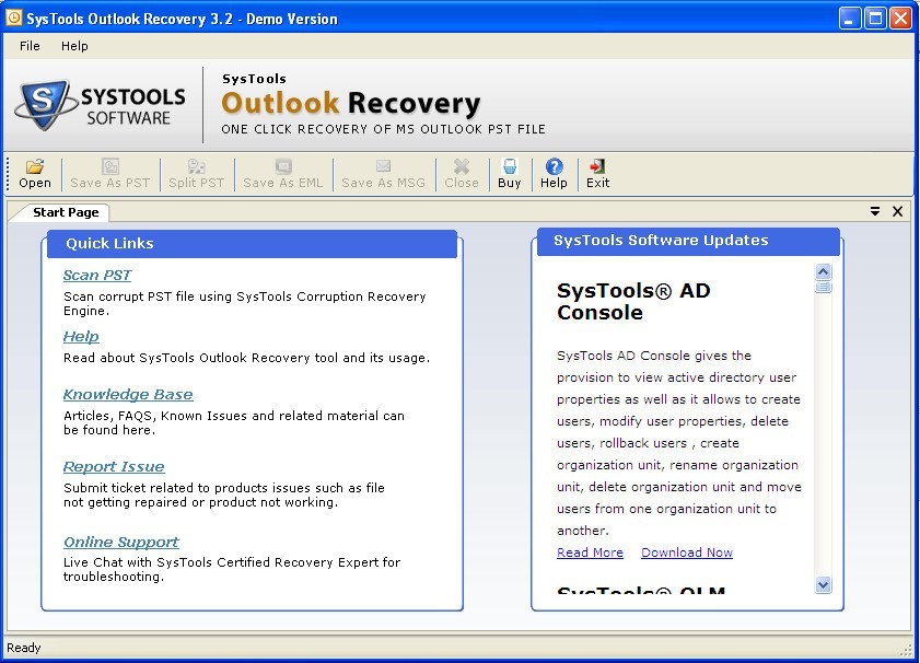 systools outlook recovery tool.
