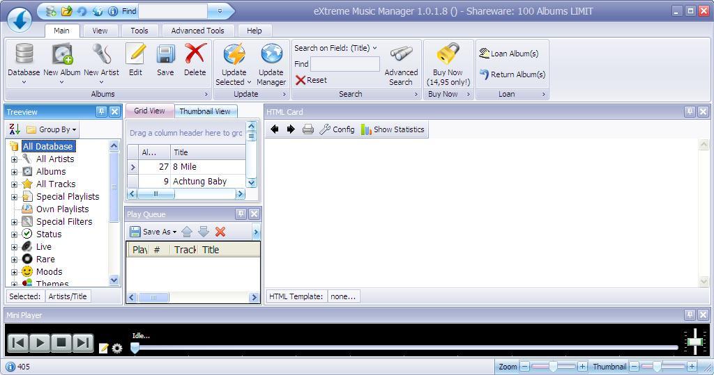 eXtreme Music Manager - Screenshot #8