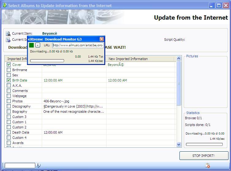 eXtreme Music Manager - Screenshot #7