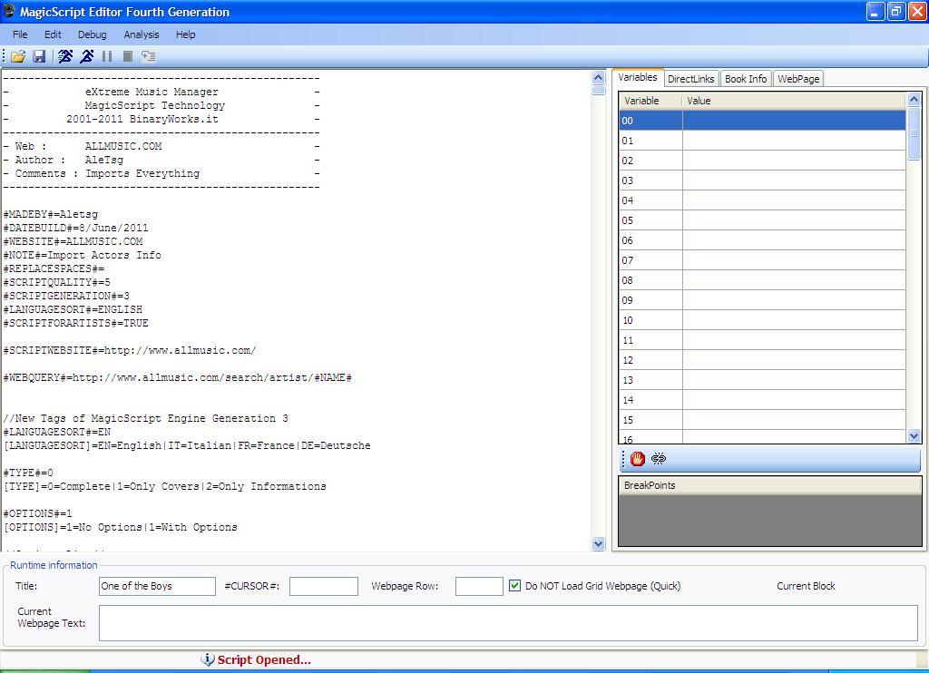 eXtreme Music Manager - Screenshot #1