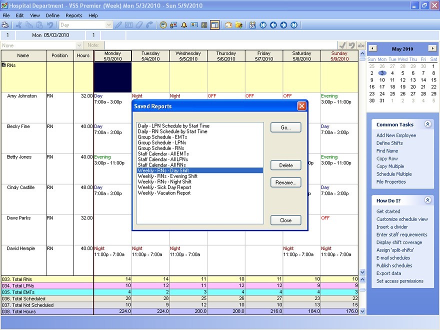 visual employee scheduler pdf