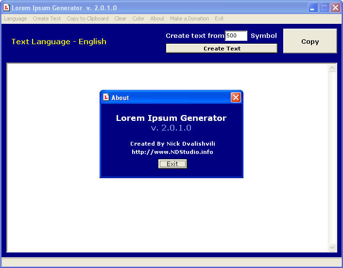 lorem ipsum generator