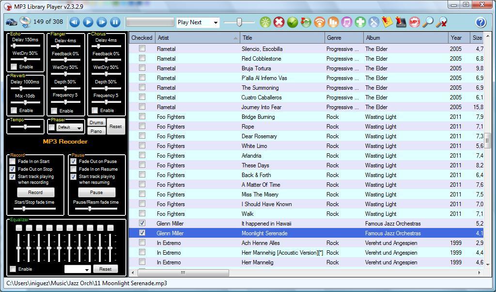 library of congress digital player mp3 file