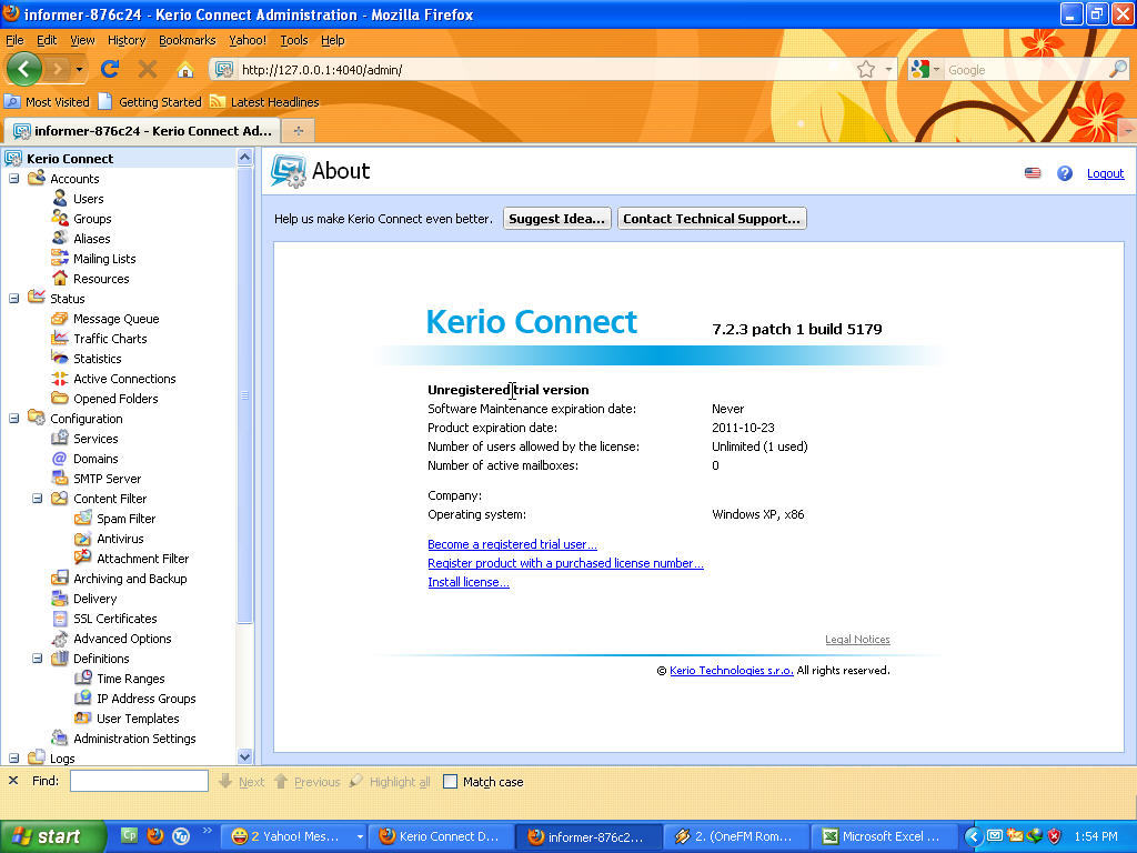 kerio offline connector download