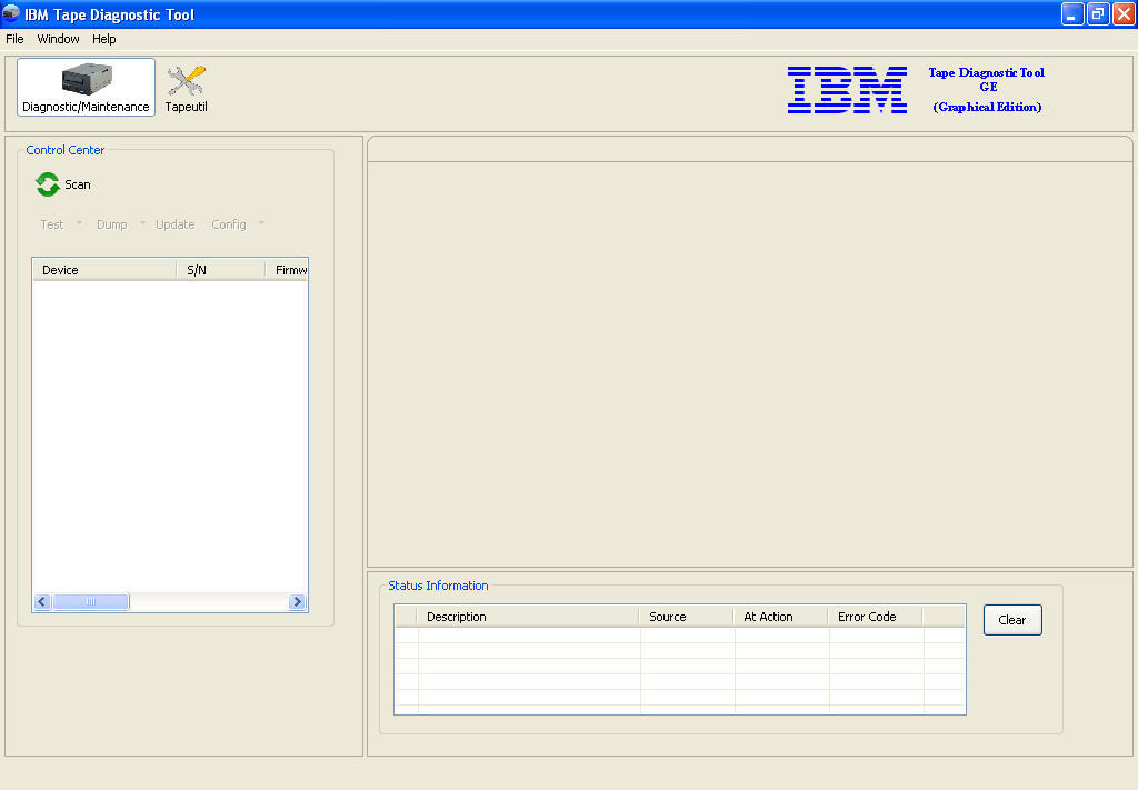 IBM Tape Diagnostic Tool Graphical Edition latest version Get best