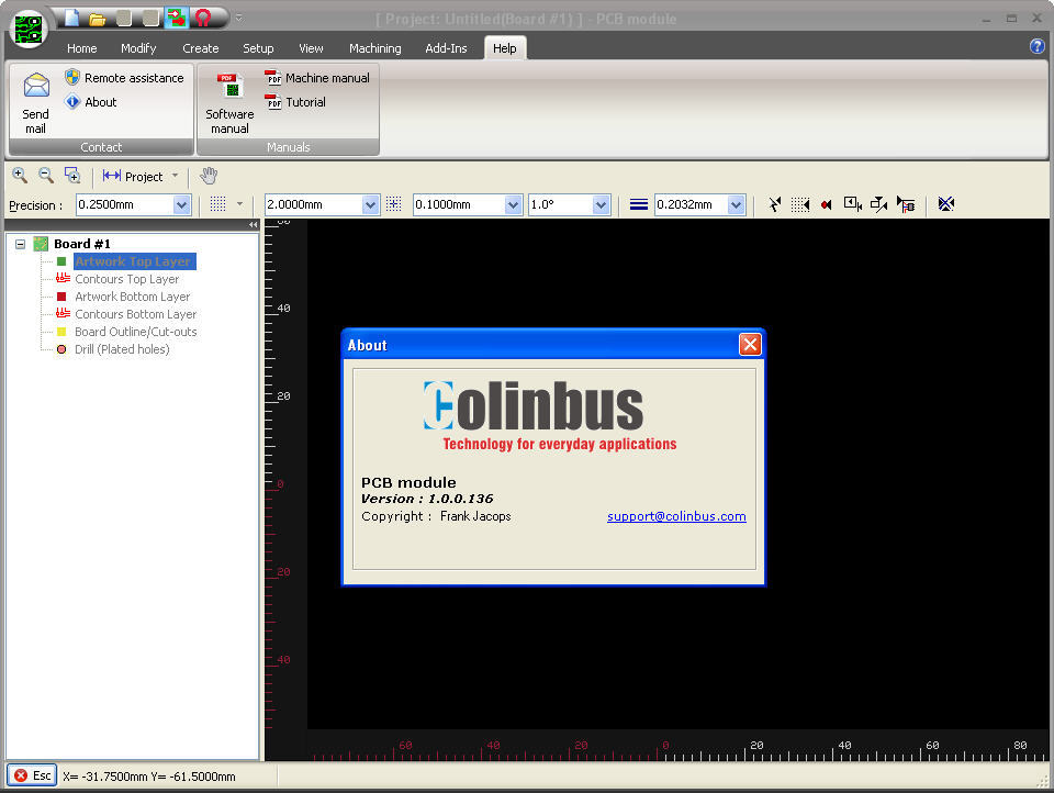 PCB module - Screenshot #1