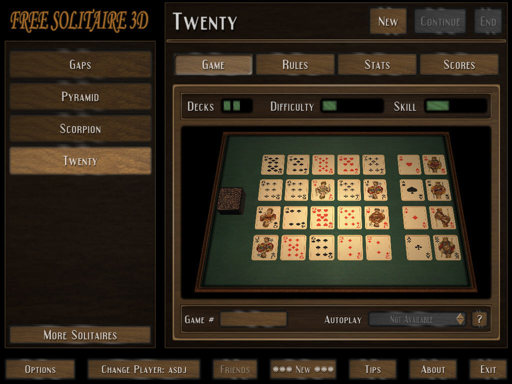 Free Solitaire 3D - Screenshot #15