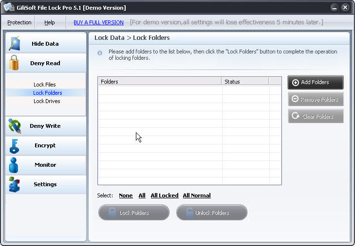 GiliSoft File Lock Pro - Screenshot #27