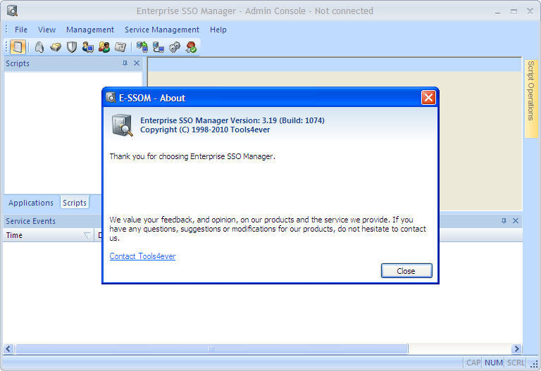Enterprise SSO Manager download for free - SoftDeluxe