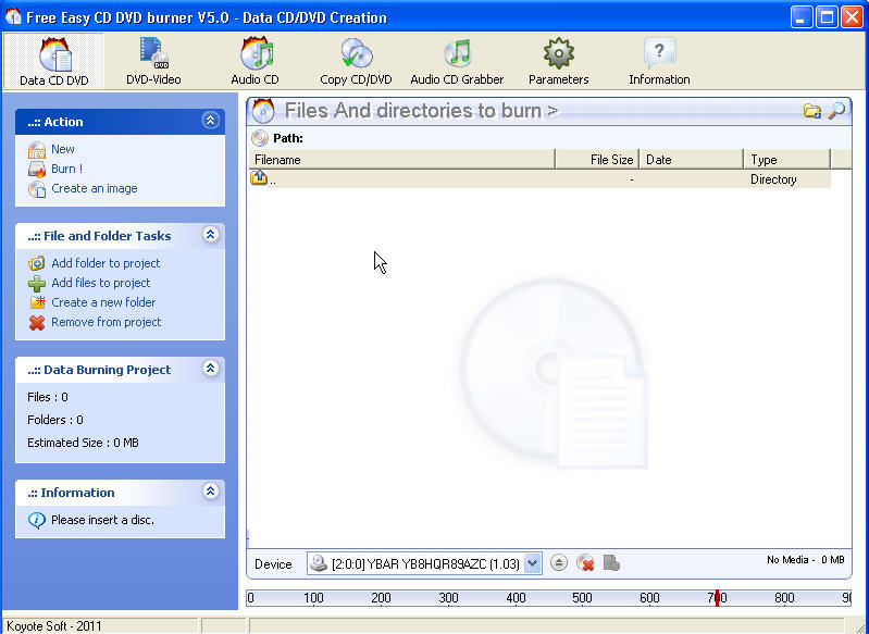 Free Easy Burner latest version Get best Windows software