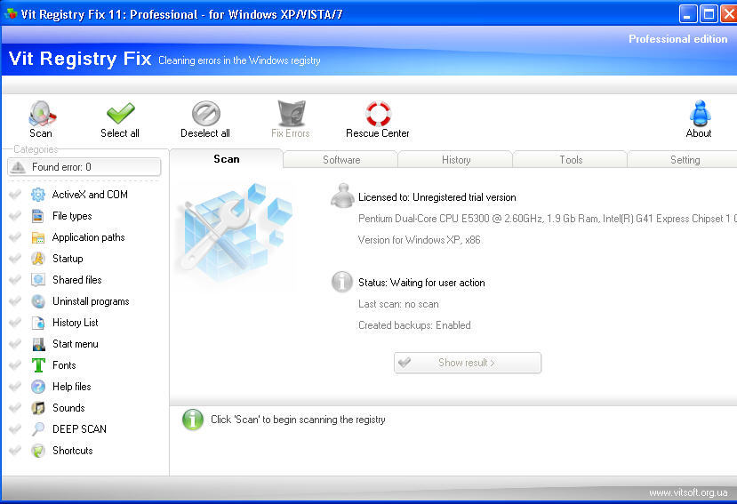 Vit Registry Fix Pro 14.8.5 for windows download free