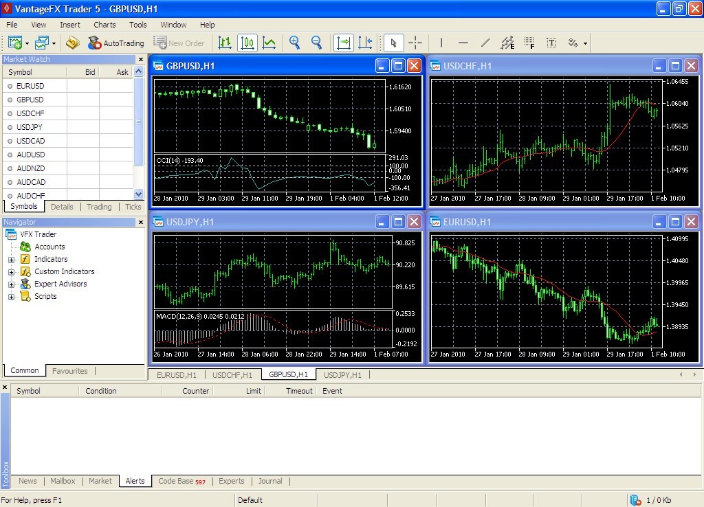 VantageFX Trader - Screenshot #1