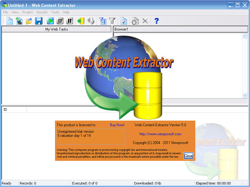 Web Content Extractor download for free - SoftDeluxe