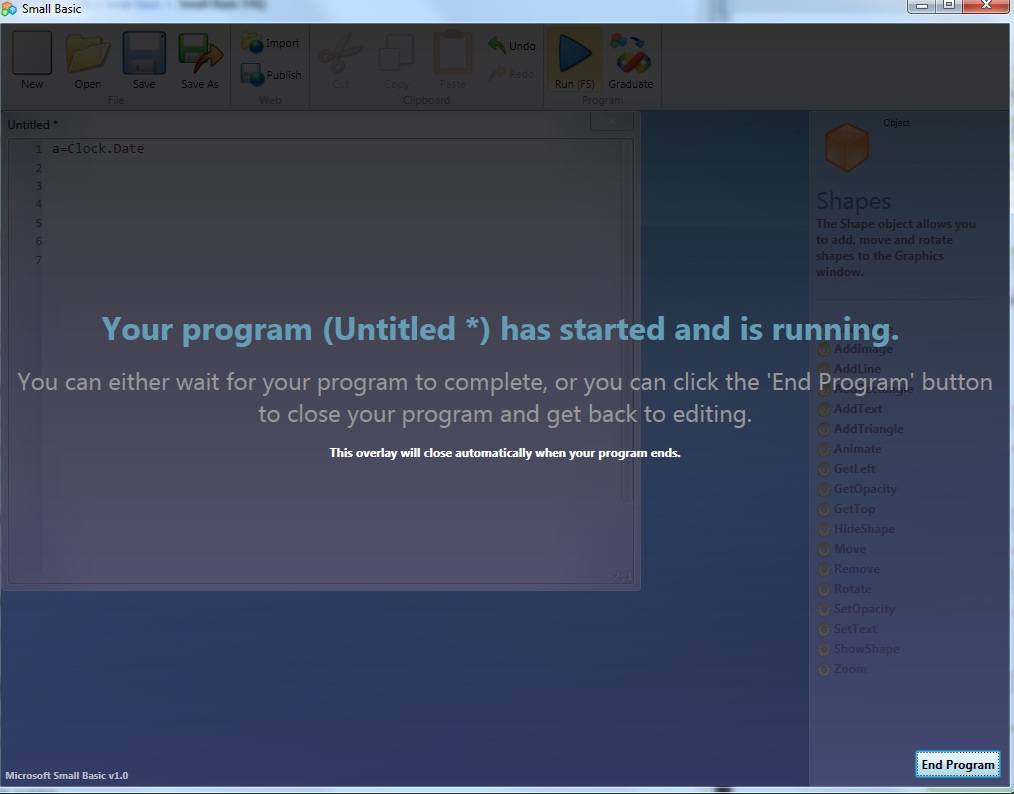 Microsoft Small Basic - Screenshot #4