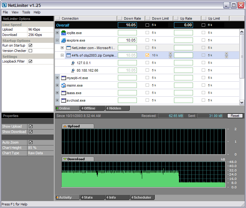 NetLimiter - Screenshot #12