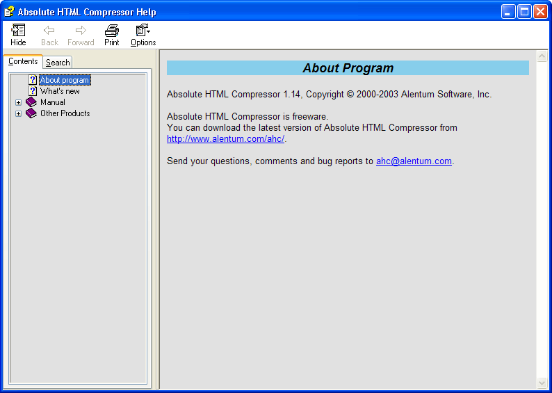 Absolute HTML Compressor download for free - SoftDeluxe