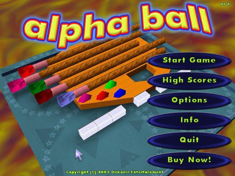 Alpha Ball - Screenshot #2