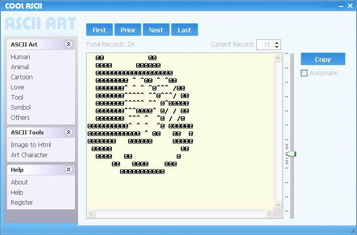 Cool ASCII latest version - Get best Windows software