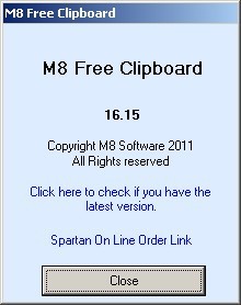 M8 Free Multi Clipboard - Screenshot #6