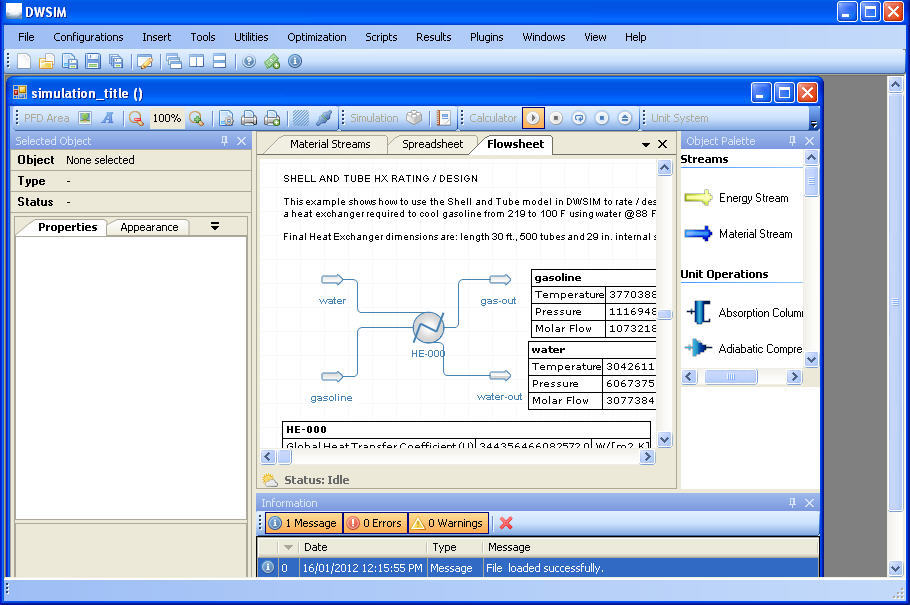 DWSIM - Screenshot #3