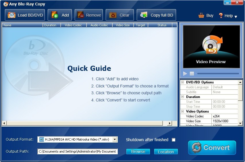 Any BluRay Copy download for free SoftDeluxe