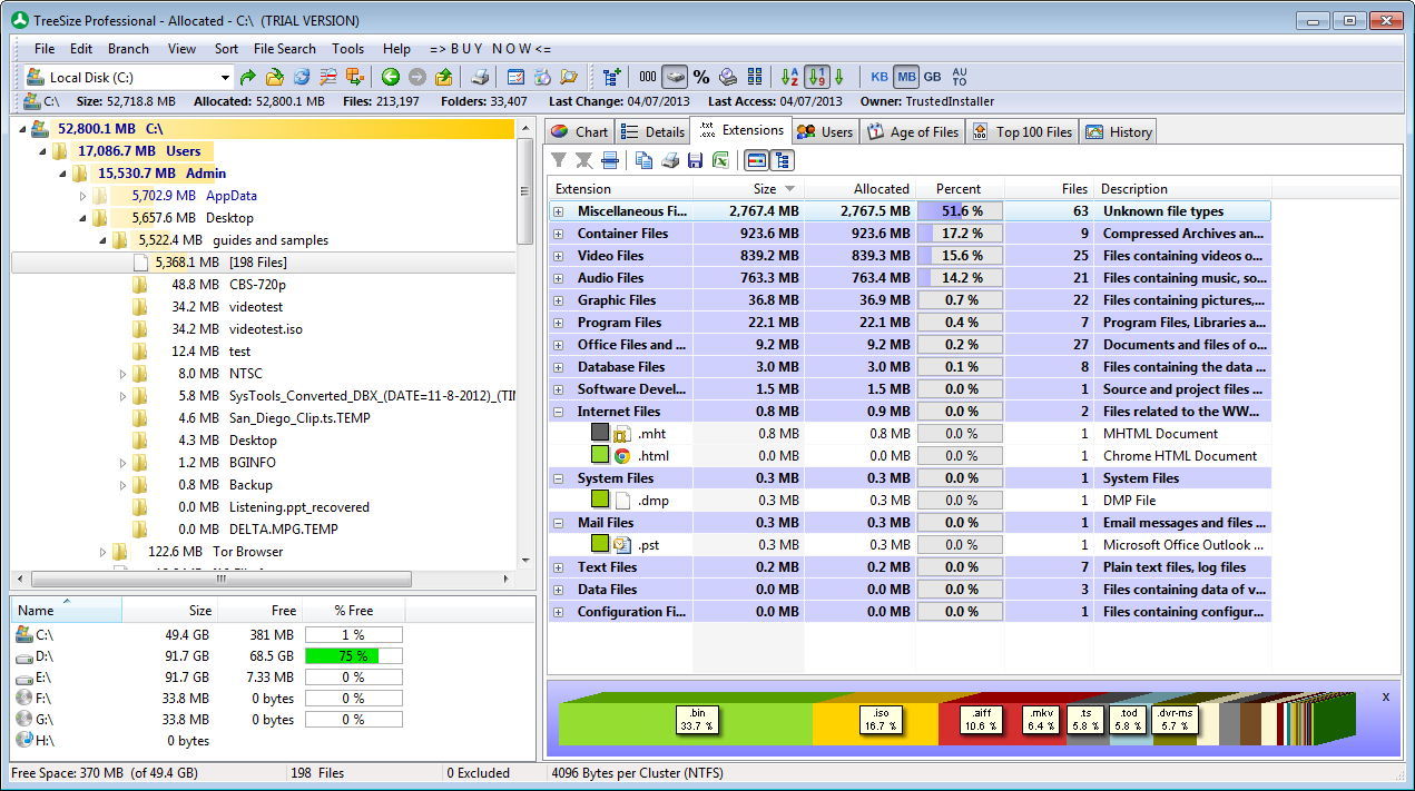 download the new TreeSize Professional 9.0.3.1852
