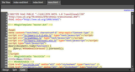 Microsoft Expression Web Service Pack 2 - Screenshot #1