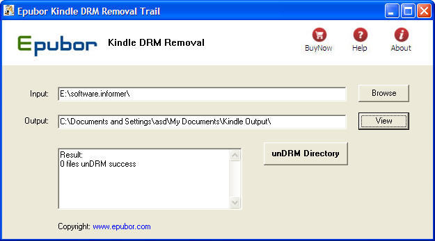 Epubor All DRM Removal 1.0.21.1117 download the new version