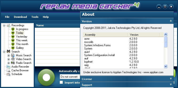 Replay Media Catcher 10.9.5.10 download the new version for ipod