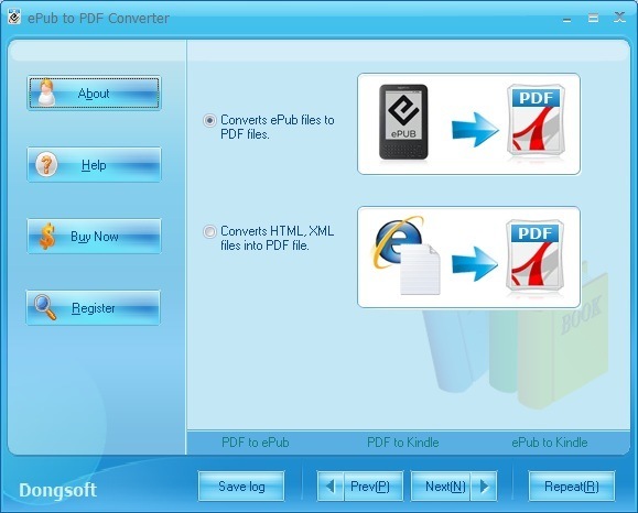 ePub to PDF Converter - Screenshot #5