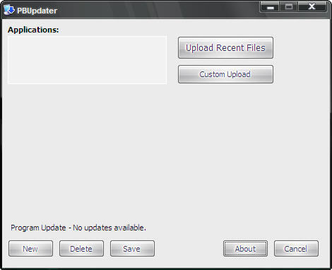PowerBuilder Application Updater - Screenshot #2
