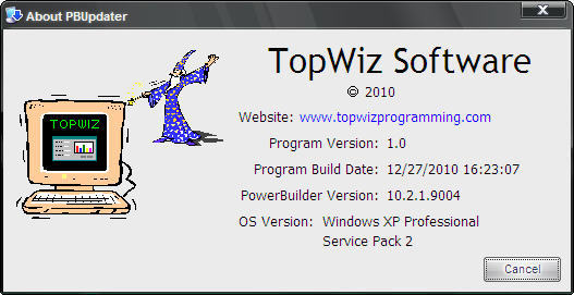 PowerBuilder Application Updater - Screenshot #1